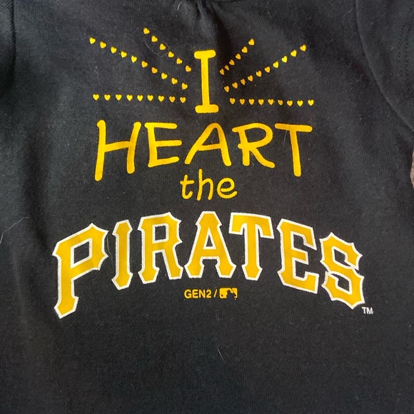 Pittsburgh Pirates MLB Infants Onesie Outfit Size 6-9 Months Girl Baseball - Picture 3 of 9